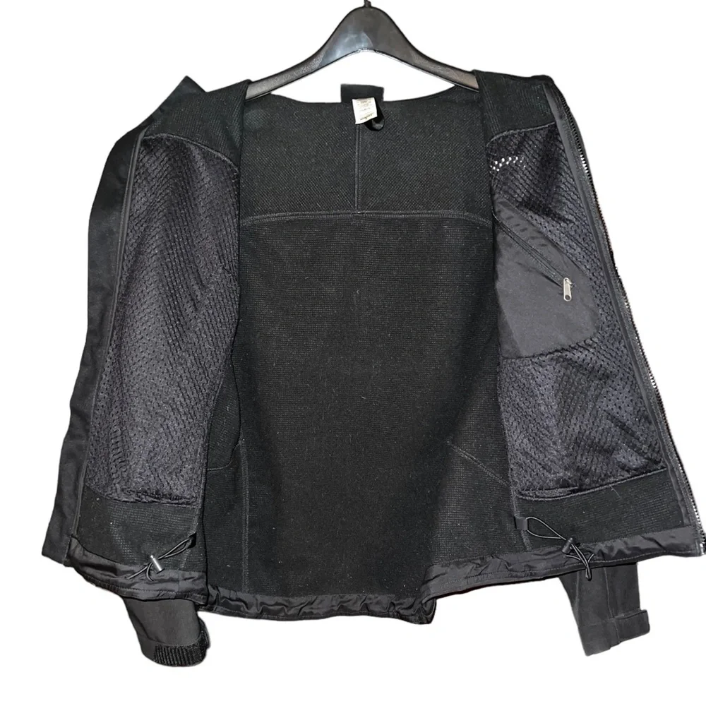 Patagonia Hard Shell Black Zip Up Jacket Women’s Small - Picture 4 of 5
